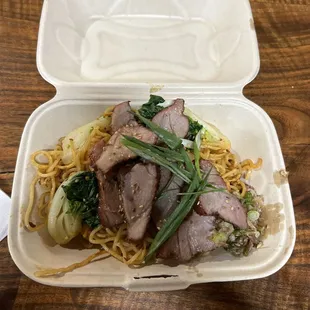 BBQ Pork Chow Mein