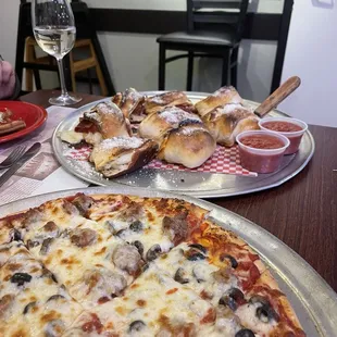 Cimino Sicilian Pizza &amp; Pepperoni Rolls