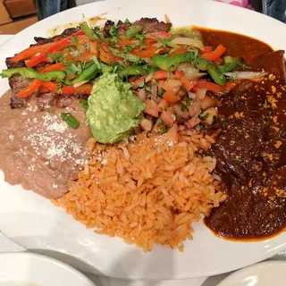 Carne a la Tampiquena Plate