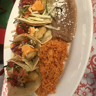 Fish Tacos Plate