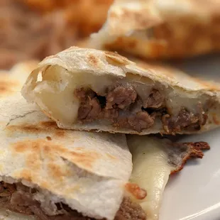 Kids steak quesadilla