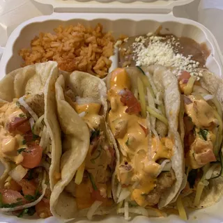 Fish Tacos Plate