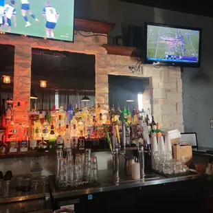 Full bar.