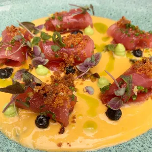Tiradito de atun  @veefoodlife