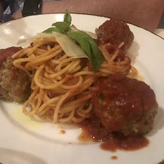 Spaghetti con Polpette