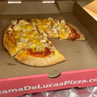 No box for a small pizza ‍
