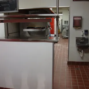 A peek in the back kitchen - where all the magic happens.