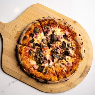 pizza, food
