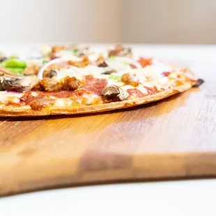 Low carb or keto? We offer a tasty alternative to traditional pizza with a cauliflower crust!
