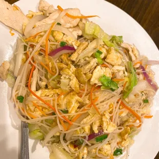 Fried rice noodles