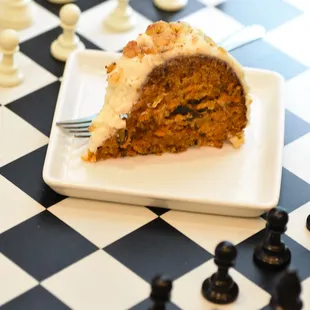 This tremendous Killer Carrot Cake is baked from scratch by our Wales baker, Leslie! So delicious!