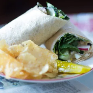 Spinach-Feta Wrap