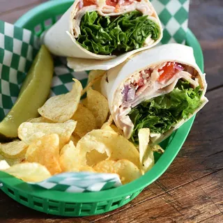 Turkey Caesar Wrap