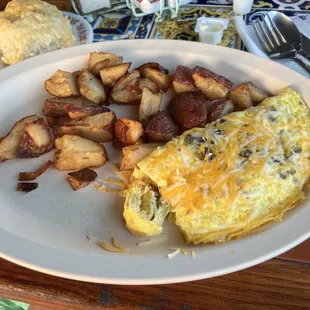 Bacon &amp; Cheese Omlette