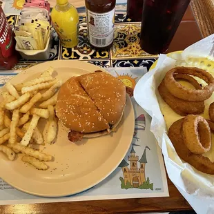 Cheeseburger and Fries