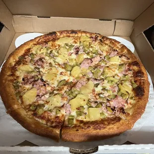 Large Hawaiian Pizza