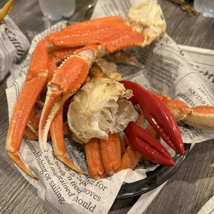 Crab Leg Dinner