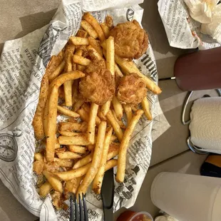Fried Scallops