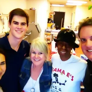 With the wonderful Mama E!!!