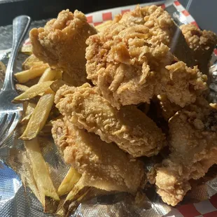 Wing Basket Meal (skipped the biscuits)