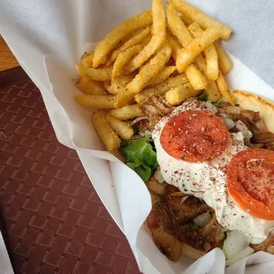 Chicken Gyro Sandwich