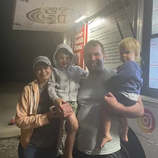 New friends at MaMs G's Pierogi