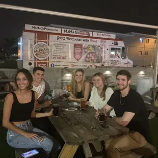 Swan Brewery Lakeland.  Part of the MaMa G's Family