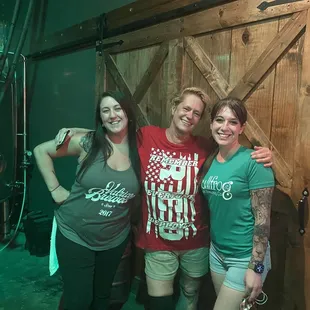 Bullfrog Creek ladies who work their....lol