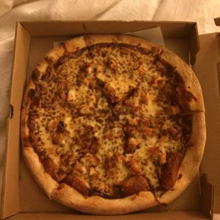 BBQ Chicken pizza. It was perfect!