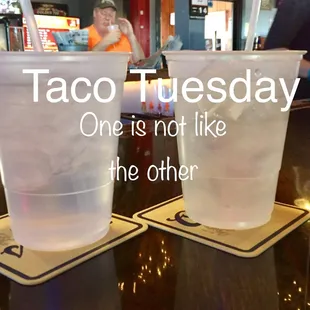taco tuesday one is not like the other