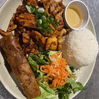 Grilled Meat Egg Roll w/ Rice or Vermicelli