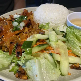 Grilled Meat w/ Rice or Vermicelli