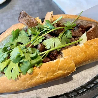 Banh Mi Grilled Rib Eye Steak Sandwich