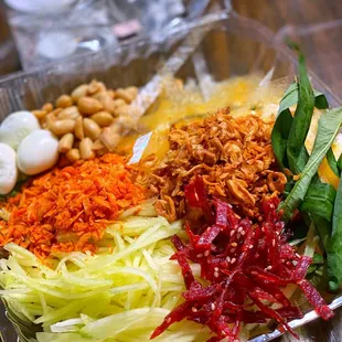 salads, food