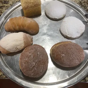 My choices on their platter