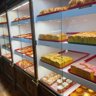 a variety of baked goods