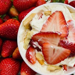 Try our Strawberry Pudding, Banana Pudding, or Strawberry/Banana Pudding