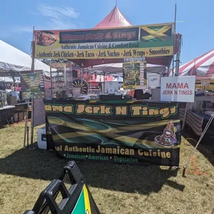 Stand at Taste of Wisconsin