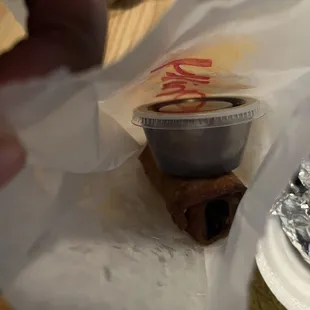 Philly cheesesteak egg roll