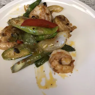 Shrimp with Asparagus