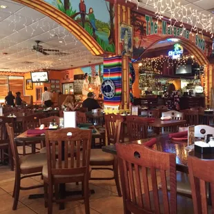 I like the decor here. Reasonable prices good Mexican food.