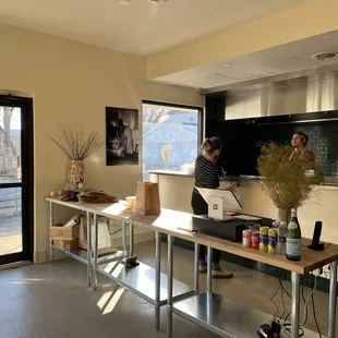 a woman working on a laptop