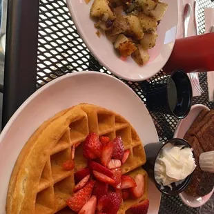 Belgian Waffle Combo