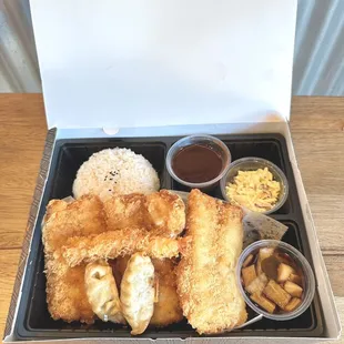 Fish (cod) katsu box