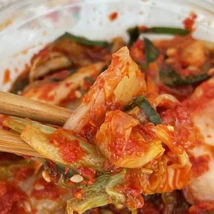 Mama Kim's in-house made Kim Cheeee Huuu...