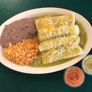 Enchiladas Verdes