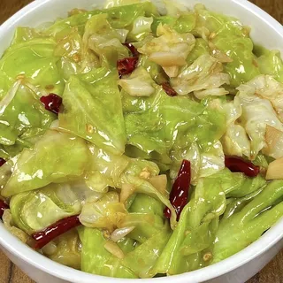 Hand Ripped Cabbage