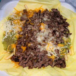 Carne asada fries