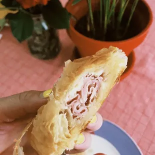 Ham and Cheese Croissant