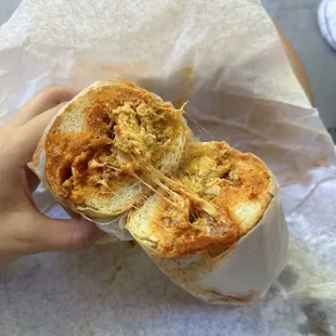 Artichoke Parmigiana Hero Medium